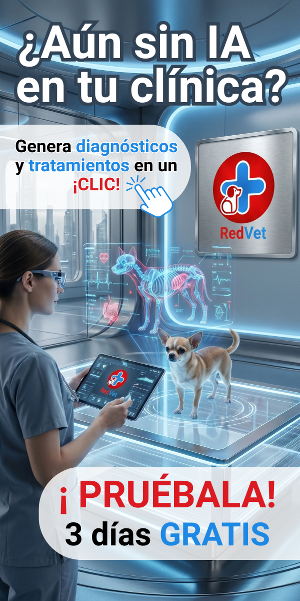 ¿Aún sin IA en tu clínica? Prueba RedVet IA 3 días gratis